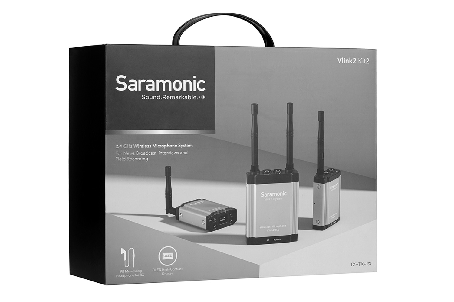 Saramonic Vlink2 Kit2 ワイヤレスシステム Saramonic Vlink2 Announced – Wireless Microphone System with