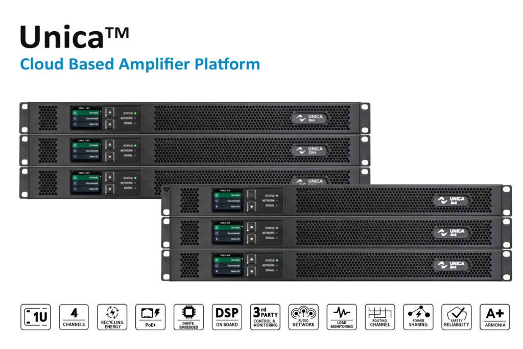 Powersoft Unica Series Power Amplifiers Erikson Audio